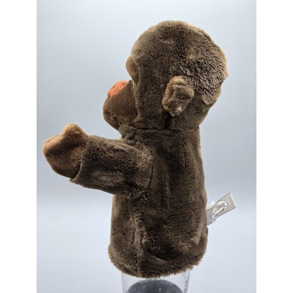 RARE Vintage Brown Gorilla The Heritage Collection 1985 Puppet Ganz Bros w Tag - Picture 3 of 7